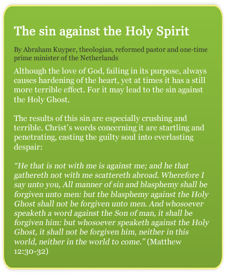 sin against
